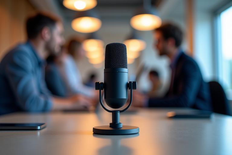 Podcast corporativo para startup tecnológica